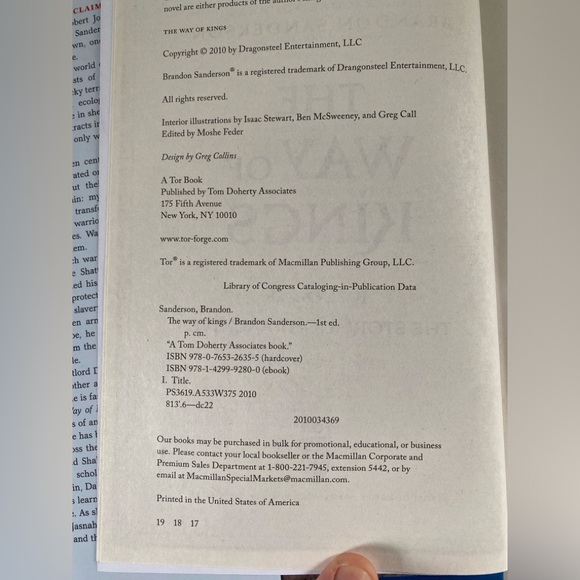 The Way of Kings, Words of Radiance, Oathbringer - Picture 5 of 11